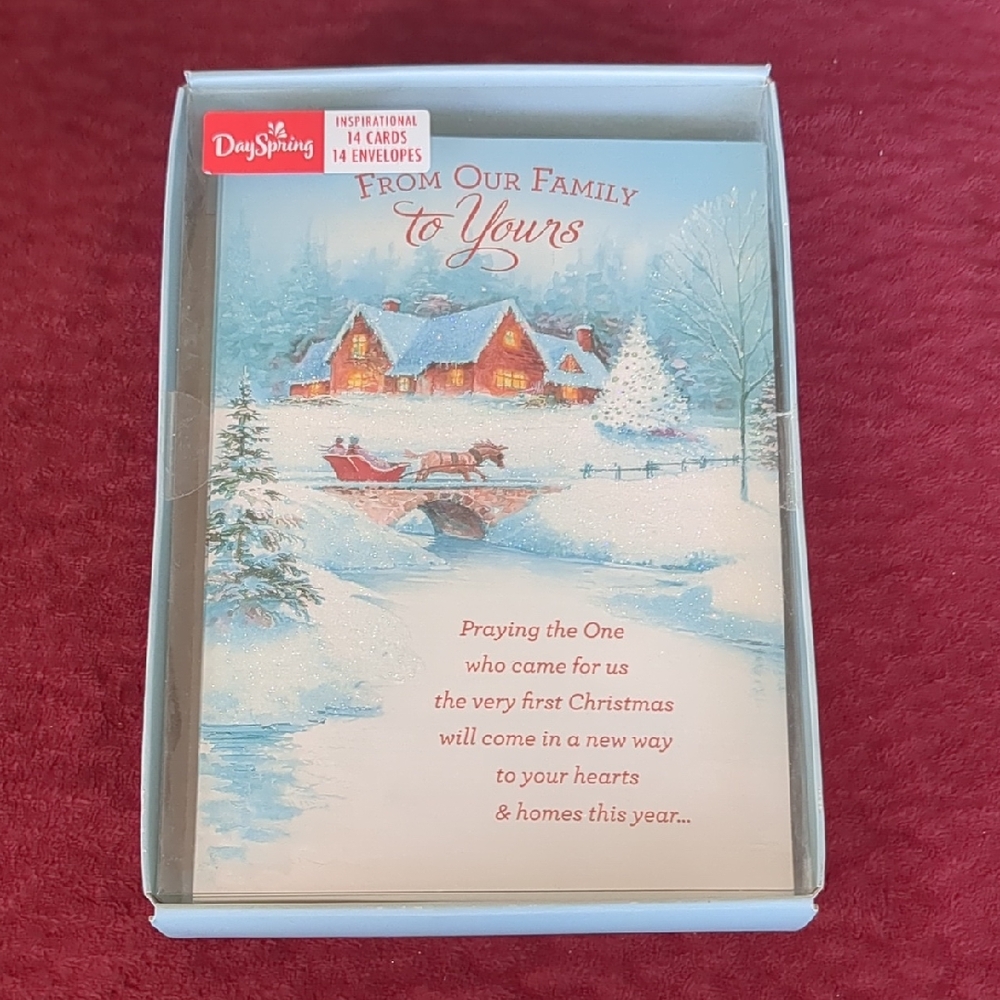 DaySpring Christmas Cards with Envelopes